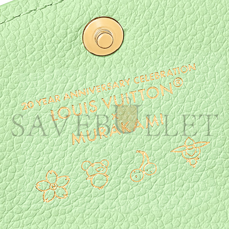LOUIS VUITTON MURAKAMI LV X TM ROSALIE COIN PURSE M14084 (11*8*3cm) LOUIS VUITTON MURAKAMI LV X TM ROSALIE COIN PURSE M14084 (11*8*3cm)